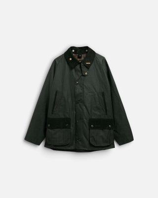 Barbour Icons Patch Bedale Wax Jacket Sage