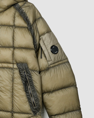C.P Company D.D. Shell Hooded Down Jacket Fallen Rock