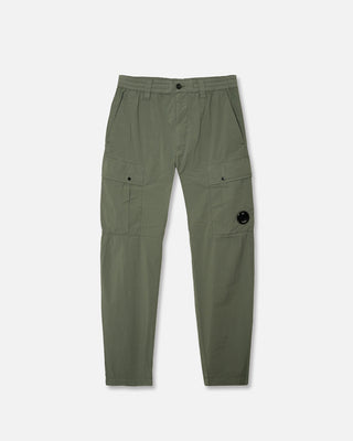 C.P Company 50 Fili Stretch Elasticated Lens Cargo Pants Laurel Wreat