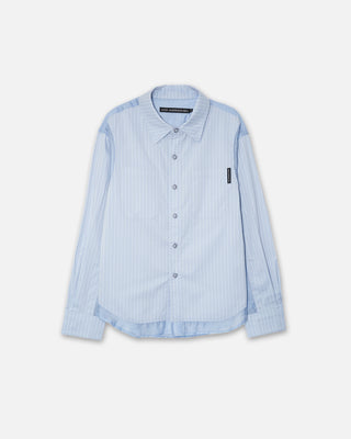 Andersson Bell Aprol Mesh Panel Shirt Sky Blue
