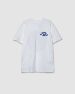 Carhartt WIP Jazzy T-Shirt White/Blue Iris