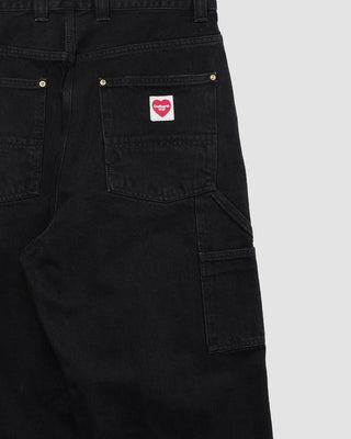 Carhartt WIP Nash Double Knee Pant Black stone washed