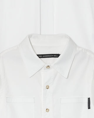 Andersson Bell Aprol Organza Panel Shirt White