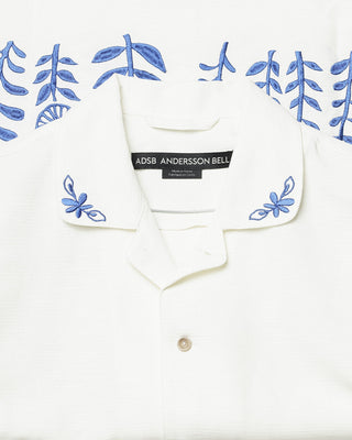 Andersson Bell May Embroidery Open Collar Shirts Ecru