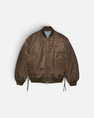 New Amsterdam Surf Association Reversible Bomber Jacket Brown/Sea