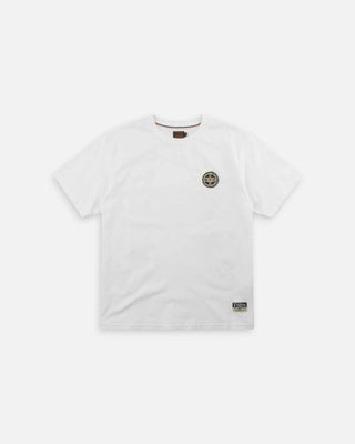 Evisu Ht Wave & Whale Daicock Printed Ss Tee White