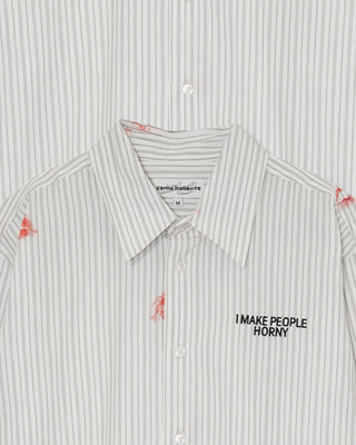 Carne Bollente Business Sensual Shirt Stripe