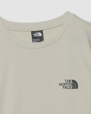 The North Face S/S Simple Dome Tee Gravel