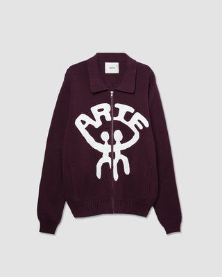 Arte Antwerp All Together Cardigan Bordeaux