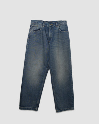 Carhartt WIP Brandon Pant Blue worn used wash