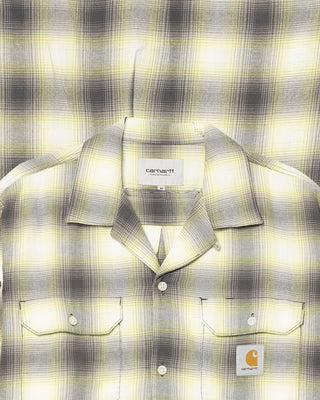 Carhartt WIP L/S Blanchard Shirt Blanchard Check/Arctic Lime