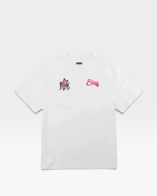 Evisu Ej Osaka Rose Tee White