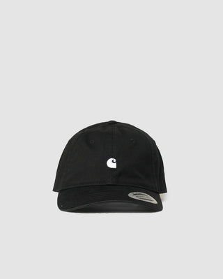 Carhartt WIP Madison Logo Cap Black/White