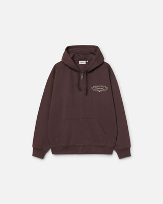 Carhartt WIP Hooded Chez WIP Jacket Palisander/Grey