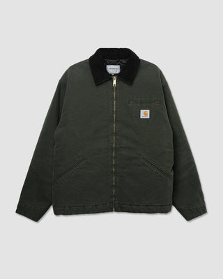 Carhartt WIP OG Detroit Jacket Olive / Black stone canvas
