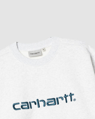 Carhartt WIP Carhartt Sweathirt Ash Heather/Duck Blue