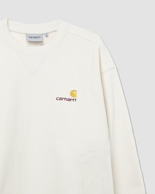 Carhartt WIP American Script Sweatshirt Natural