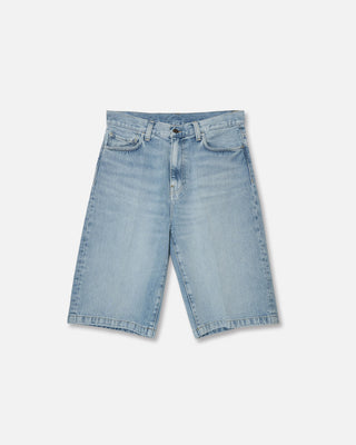 Carhartt WIP Langdon Short Blue Heavy Worn Bleached
