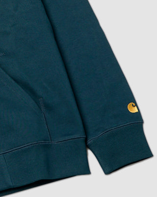 Carhartt WIP Hooded Chase Jacket Duck Blue/Gold