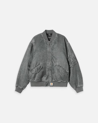 Carhartt WIP Orman Bomber Twill Raven Heavy Enzyme Wash