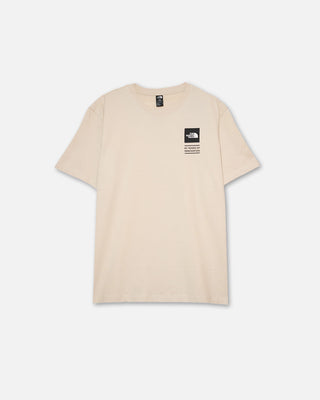 The North Face M Icon Celebration Regular Short Sleeve T-Shirt Desert Stone