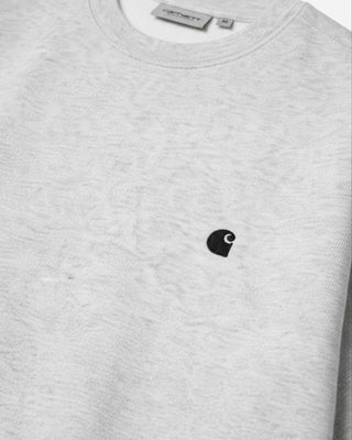 Carhartt WIP Mack Sweatshirt Ash Heather/Black