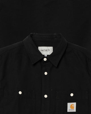 Carhartt WIP L/S Clink Shirt Black rigid