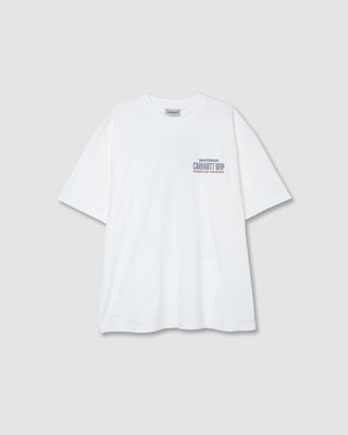 Carhartt WIP S/S Arcan T-Shirt White heavy stone wash