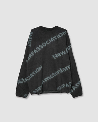 New Amsterdam Surf Association Jacquard Knit Shark Green