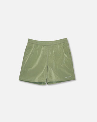 Carhartt WIP Canby Swim Trunks Gentle Green/White