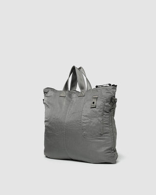 C.P Company Nylon B Lens Tote Bag Gunmetal