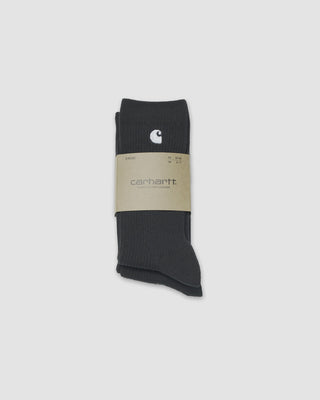 Carhartt WIP Madison Pack Socks Black/White + Black/White
