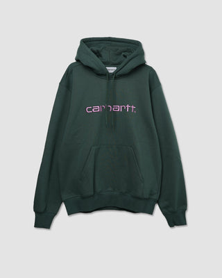 Carhartt WIP Hooded Carhartt Sweatshirt Sweat  Sycamore Tree / Phlox