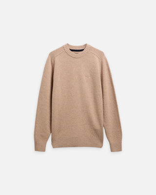 Barbour Newtown Crew Neck Sweater Washed Stone