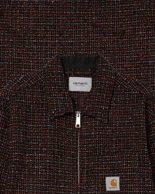 Carhartt WIP Bellamy Shirt Bellamy Check, Tobacco