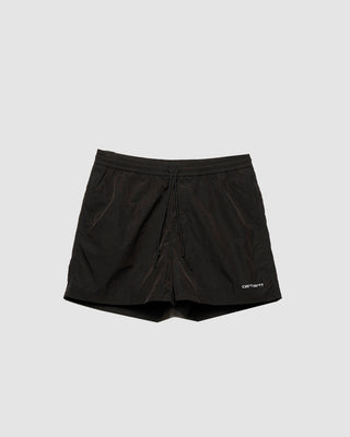 Carhartt WIP Tobes Swim Trunks Black/White