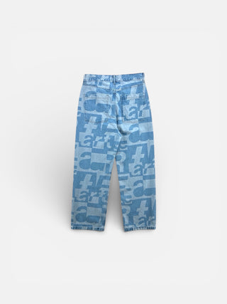 Arte Antwerp Denim Allover Pants Raw Denim