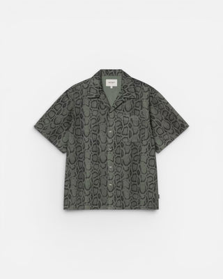 Carhartt WIP S/S Snake Camo Shirt Snake Camo/Leaf Garment Dyed