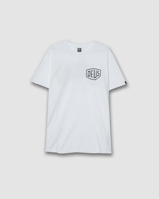 Deus Ex Machina Classic Parilla Tee White