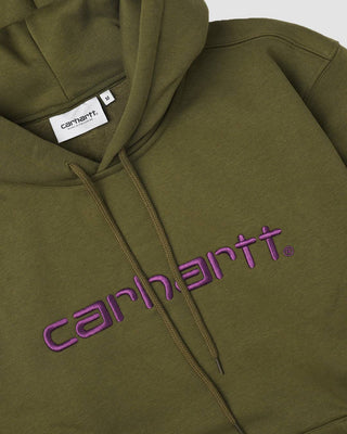 Carhartt WIP Hooded Carhartt Sweat Highland/Cassis