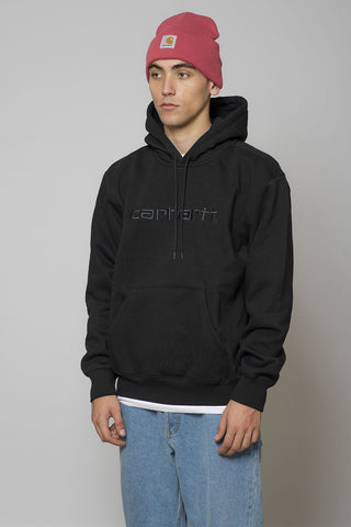 Carhartt WIP Hooded Carhartt Sweat Black/Black