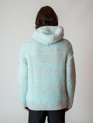 Bonsai Azure Hooded Knit