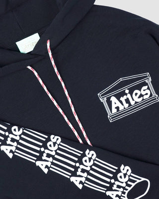 Aries Column Hoodie Black