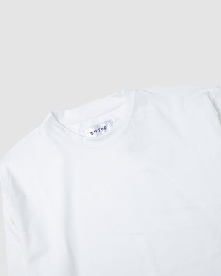 Silted L/S Double T-Shirt Off White