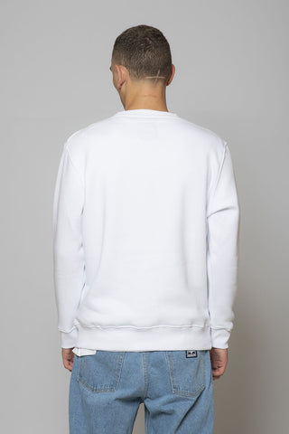 Alpha Industries Basic Sweater Small Logo White