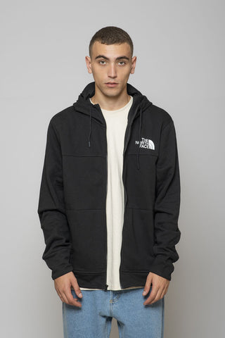 The North Face Himalayan Full Zip Hoodie TNF Black - 1i-f-2