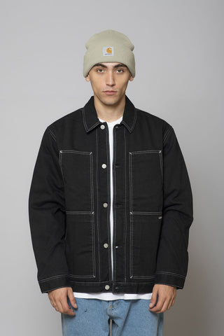 Carhartt WIP Double Front Jacket Black Rinsed -  DEPOSITO AW21 P7