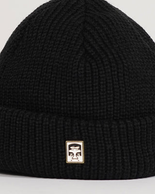 Obey Micro Beanie Black - busta wc