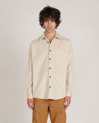 C93 Cord Shirt Cream - 1i-dx-2