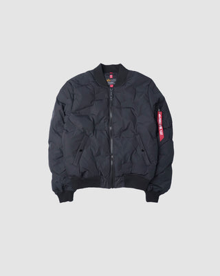 Alpha Industries Ma-1 Embroidered Logo Puffer Black